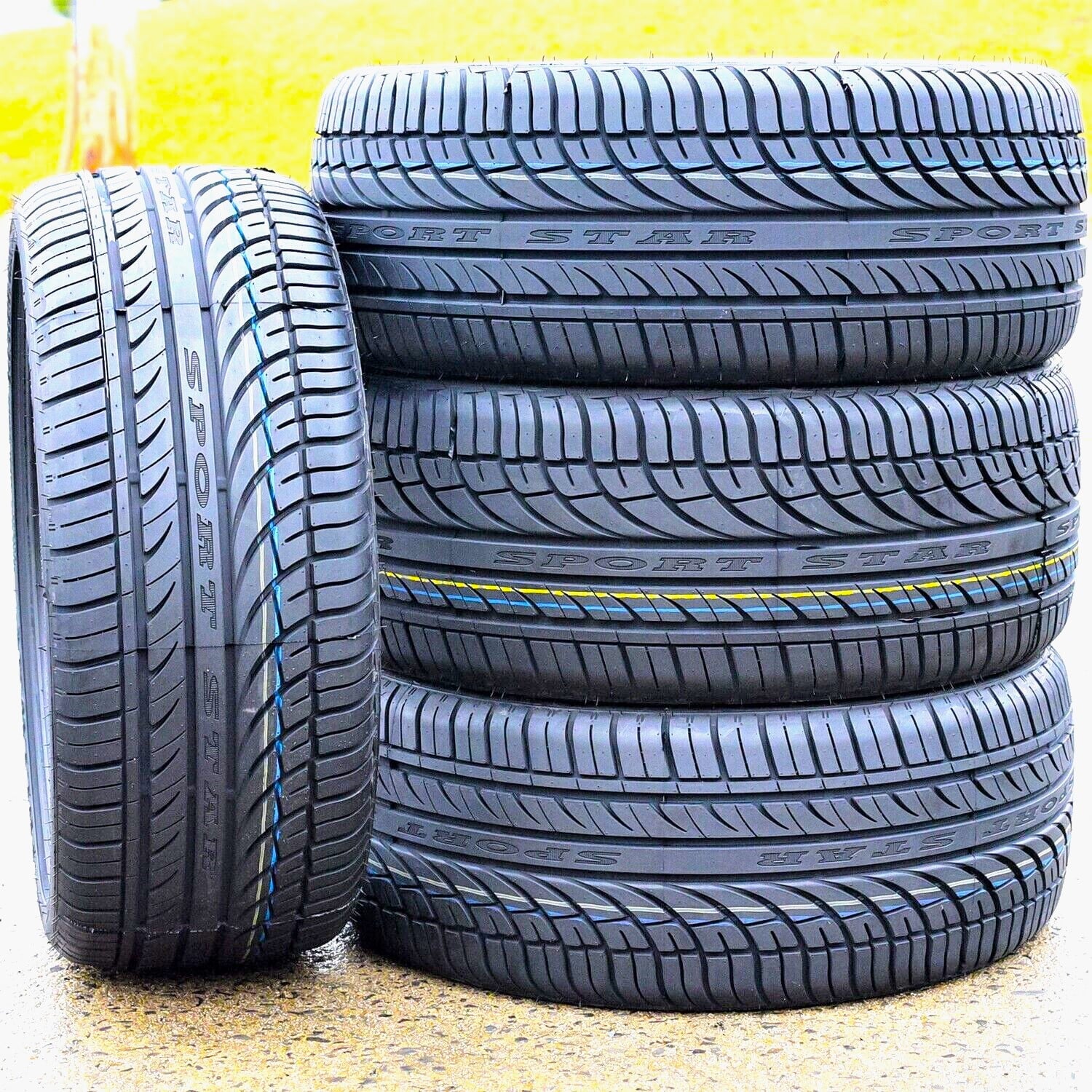 2 New Fullway HP108 245/45R18 100W XL All Season UHP Performance Tires HP1081804 / 245/45/18 / 2454518