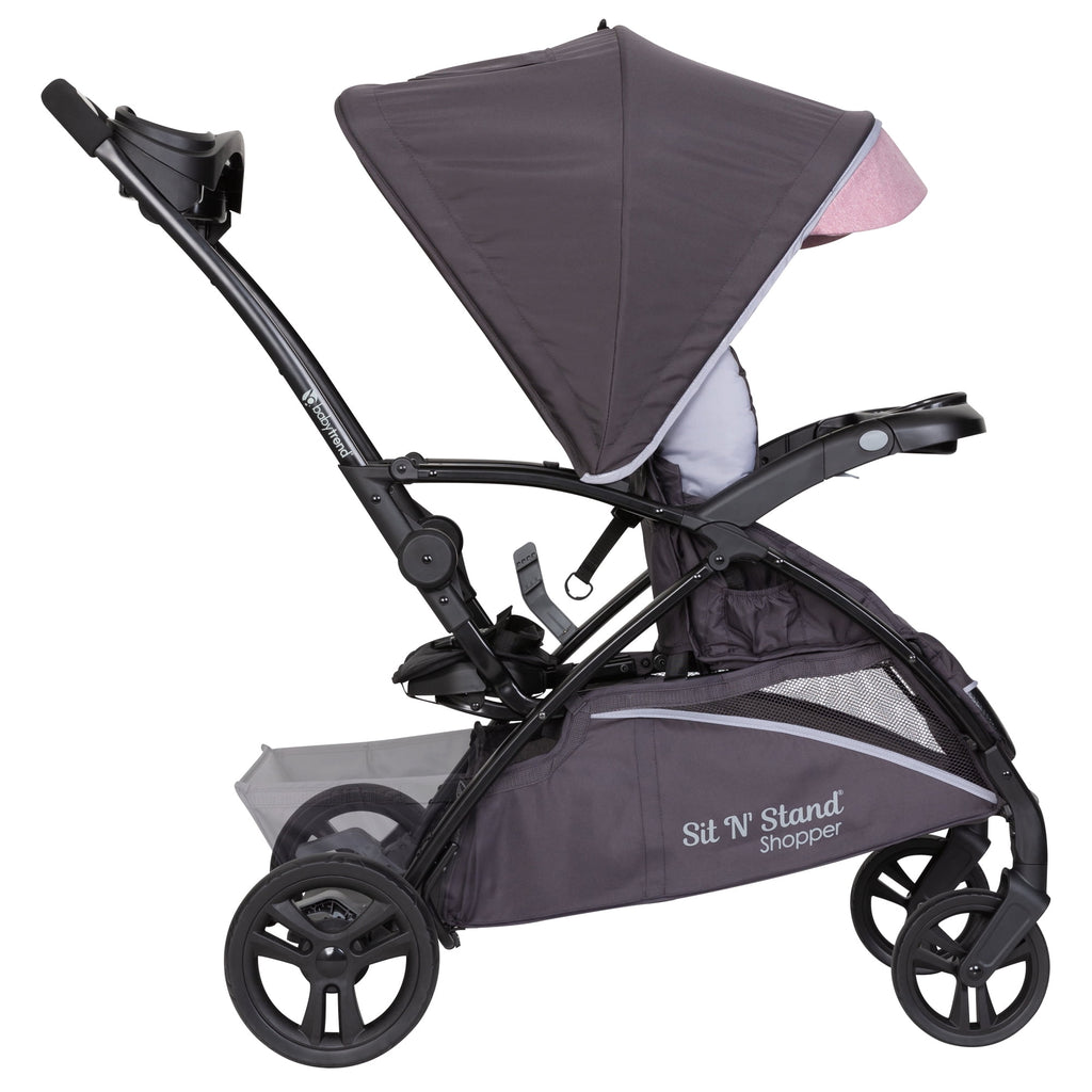 Baby Trend Sit N Stand® 5-in-1 - Shopper Stroller - Cassis - Pink