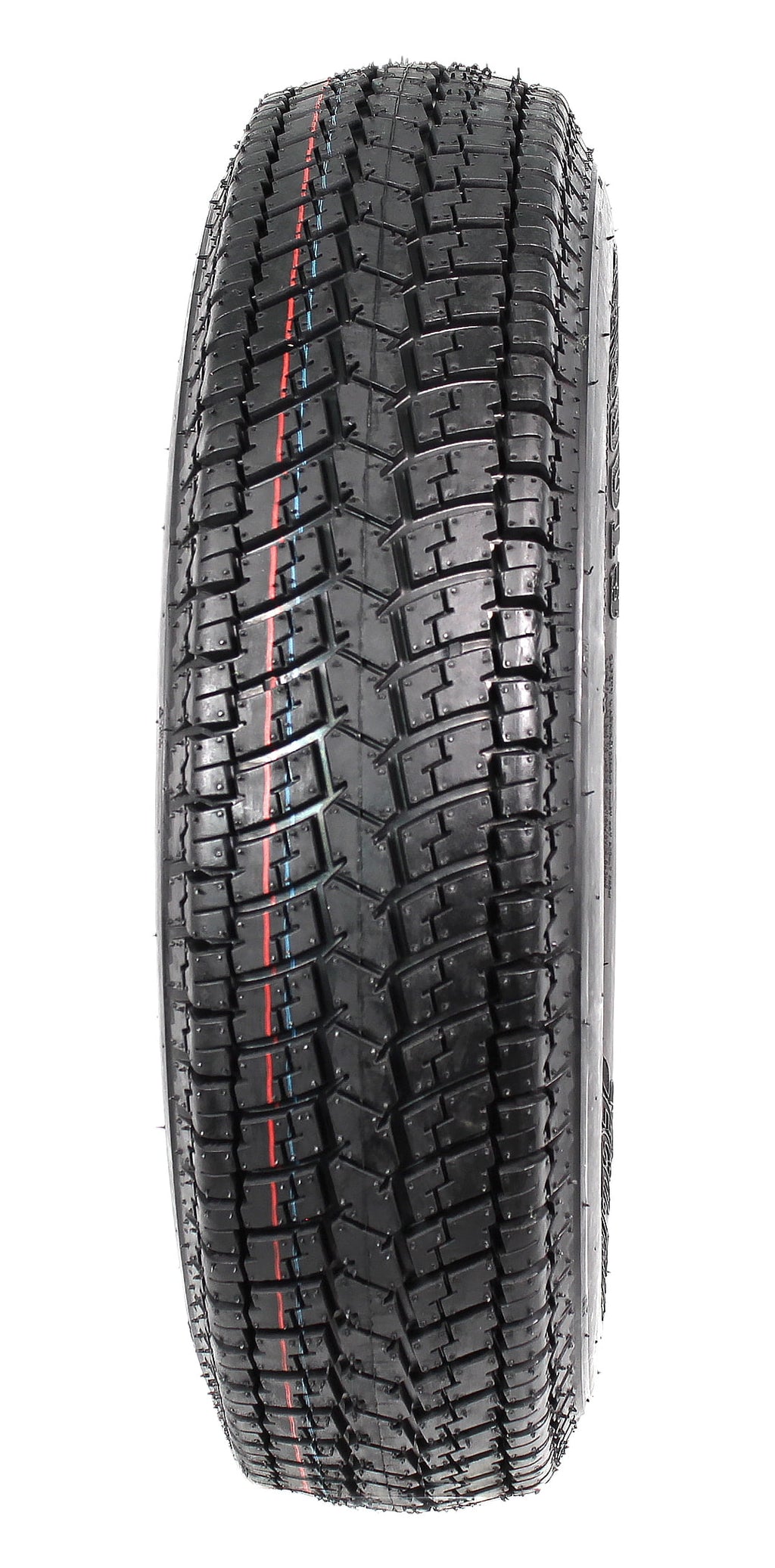 2-Pk Trailer Tire On Rim ST175/80D13 175/80 13 in. LRC 5 Hole White Spoke Wheel