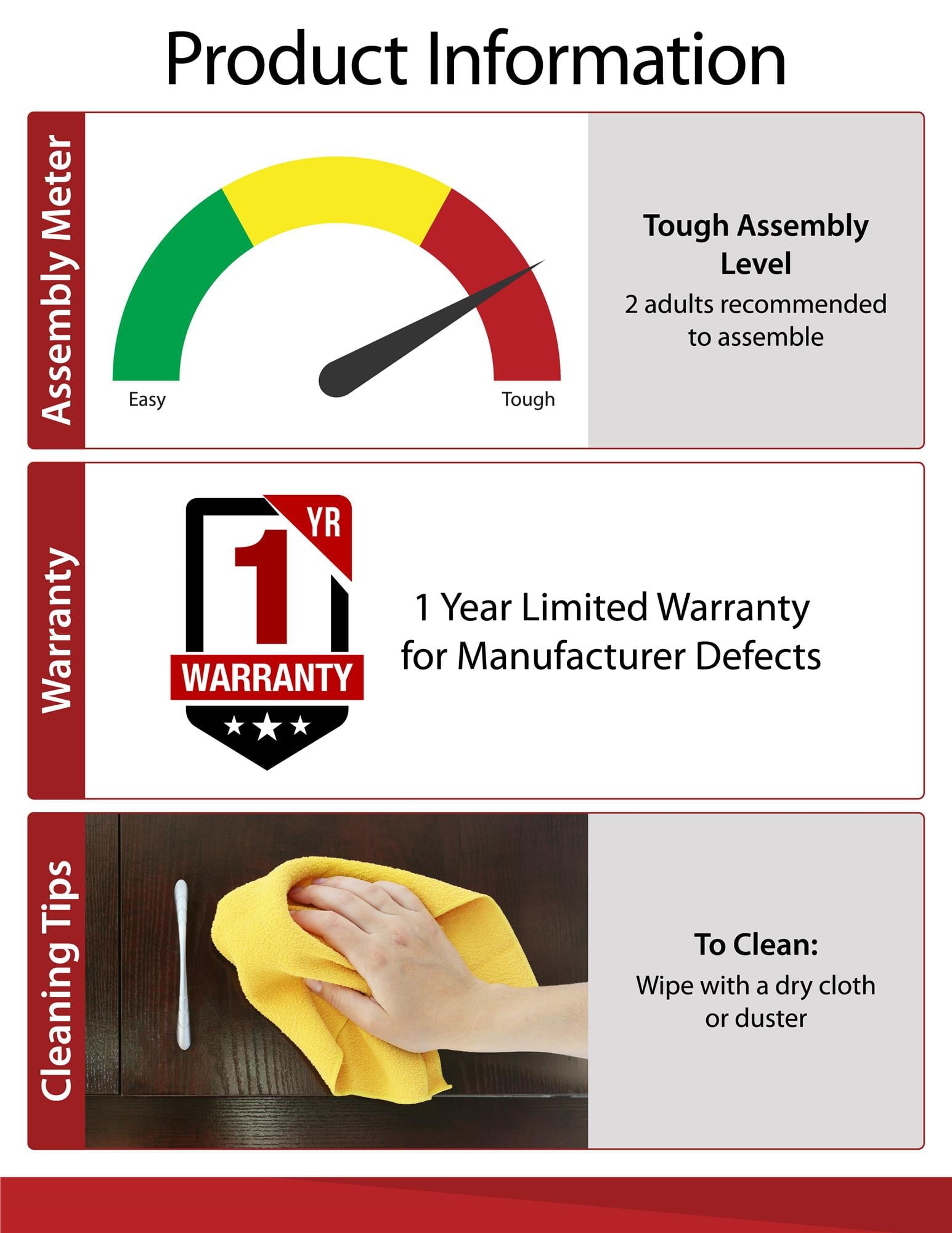 Ameriwood Home Lennon Tall 5 Drawer Dresser, Medium Brown and Faux Rattan