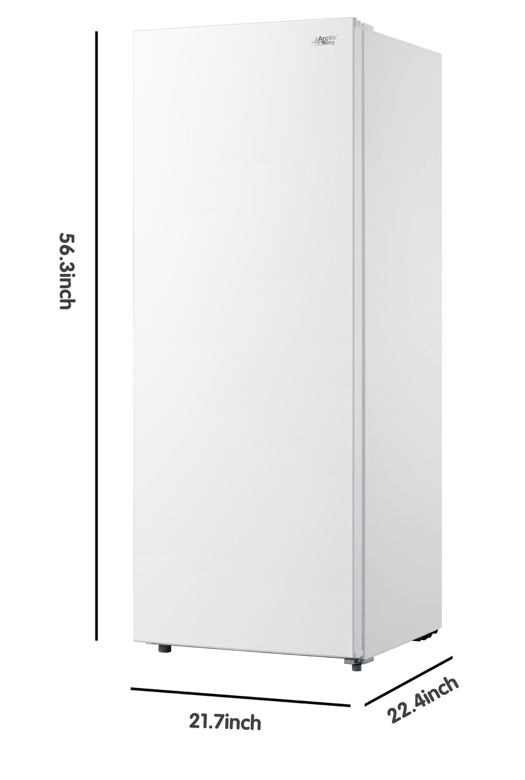 Arctic King 7.0 Cu ft Upright Freezer, White, ARU07M2AWW