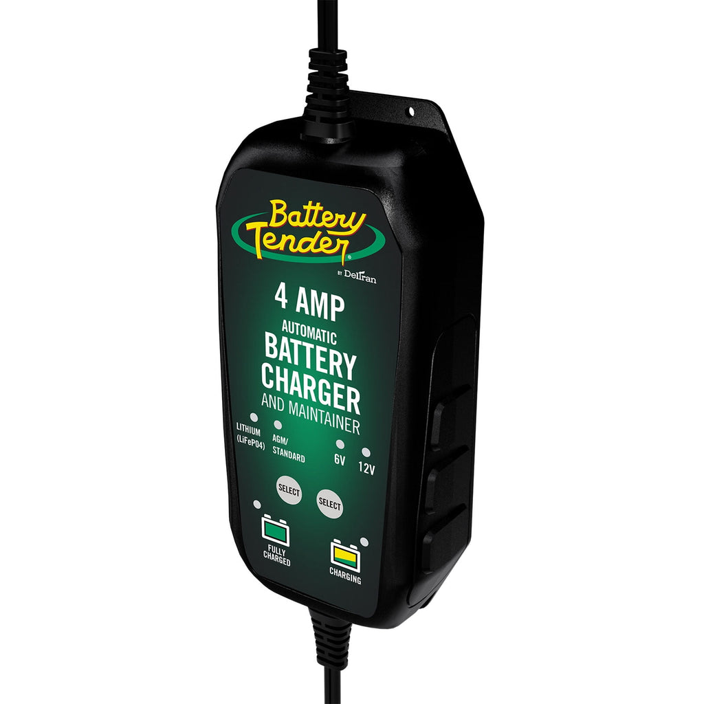 Battery Tender 4 Amp, 6V or 12V Selectable Battery Charger