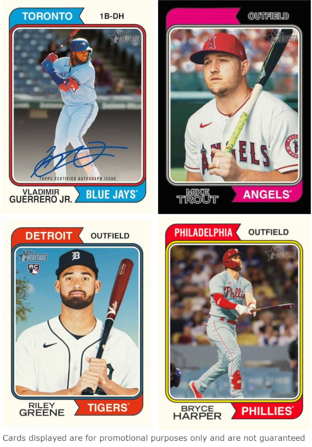 2023 Topps Heritage MLB Baseball Trading Cards Mega Box