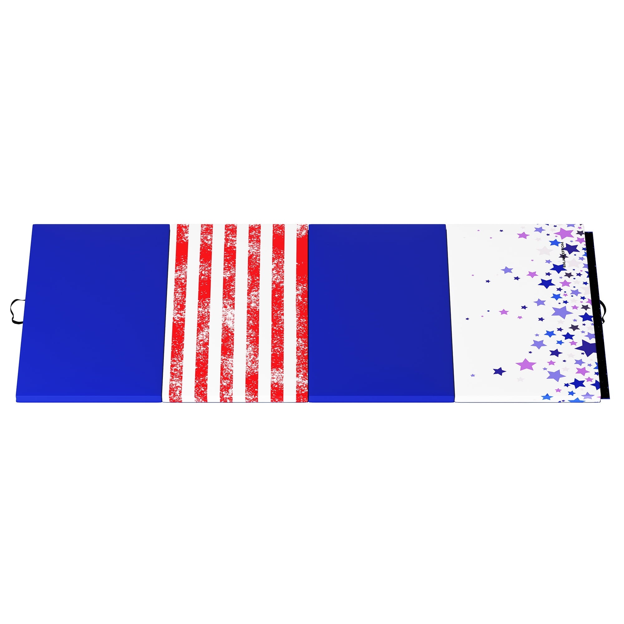 BalanceFrom Fitness 4' x 10' x 2" All Purpose Gymnastic Folding Gym Exercise Aerobics Mat