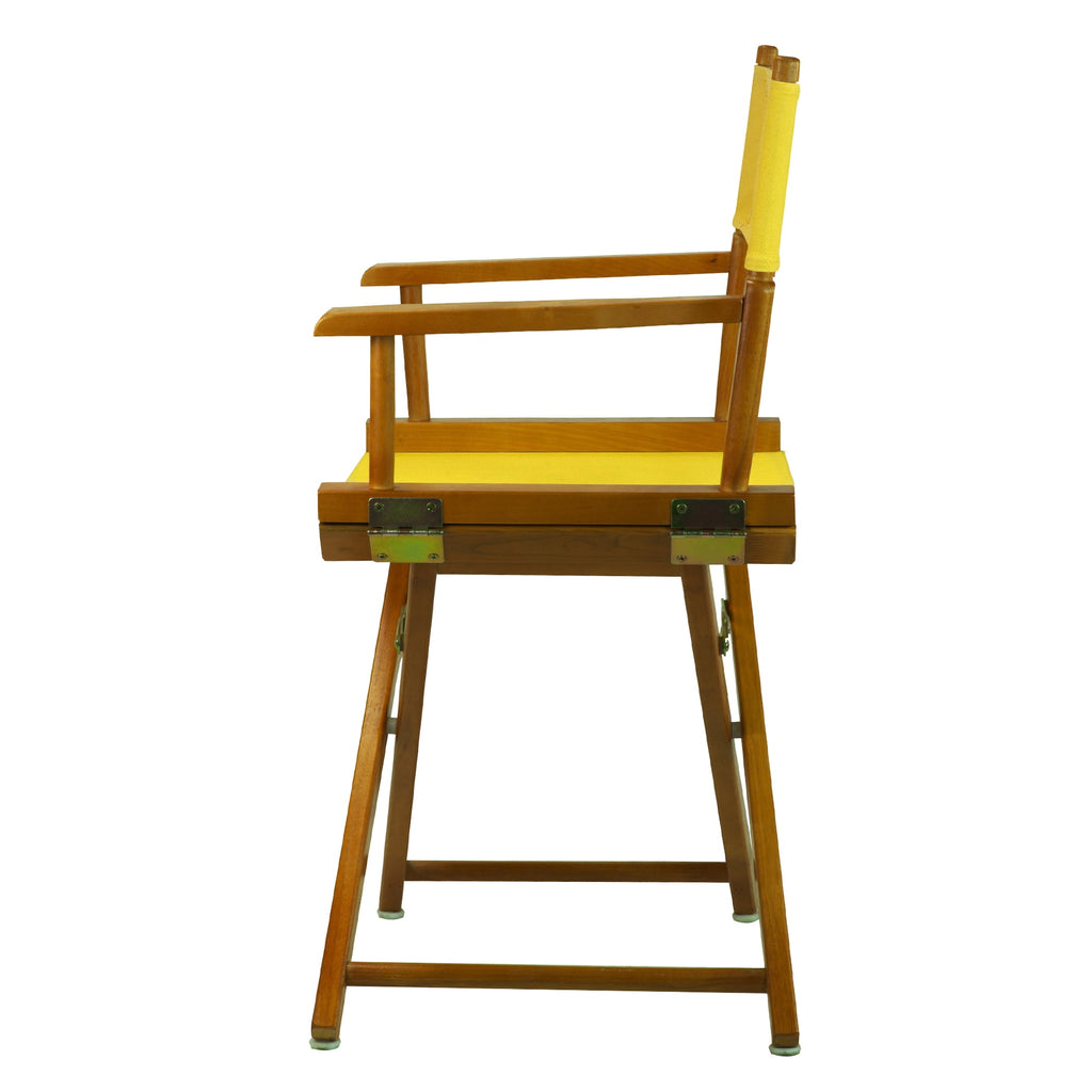 "18" Director's Chair Honey Oak Frame-Magenta Canvas"