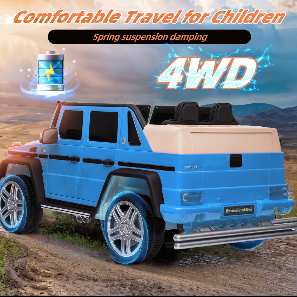 24V Ride on Car with Remote Control for Kids Mercedes Benz Ride on Car Toy for Boys and Girls 3-6 Years Old, Electric Vehicle, Bluetooth, LED Light, White