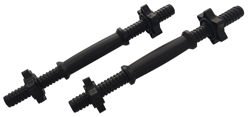 BalanceFrom Vinyl Dumbbell Set, 40 Lbs. (20 Lbs. Pair), Adjustable, Black