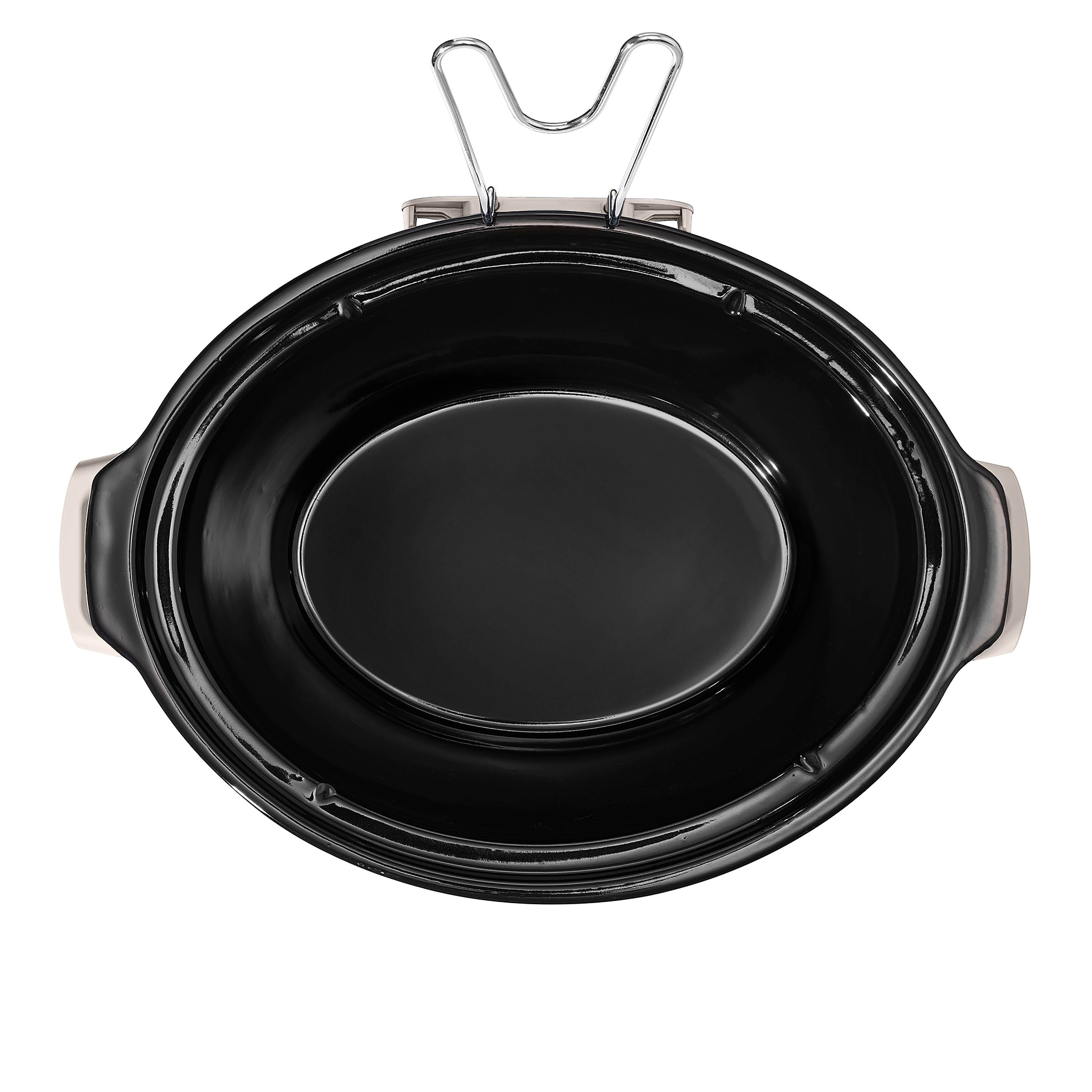 Beautiful 6 Qt Programmable Slow Cooker, White Icing by Drew Barrymore