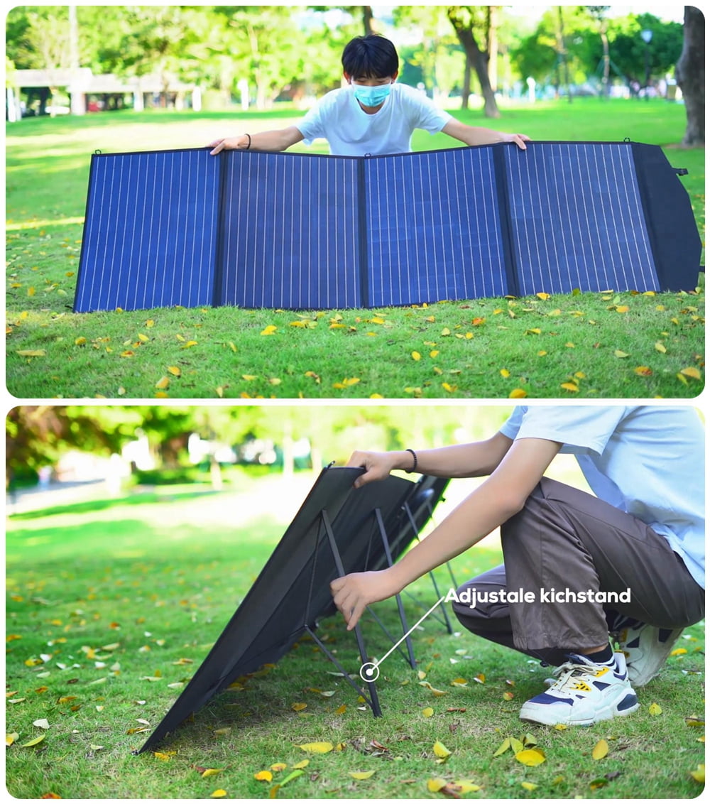 ALLPOWERS R600 Portable Power Station 600W, 299Wh LiFePO4 Battery, Wireless Charging, Solar Generator for Camping Home Emergency off-Grid