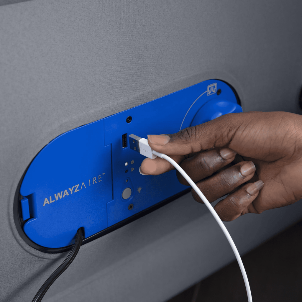 AlwayzAire 20" Queen Air Mattress with Built-in Pump