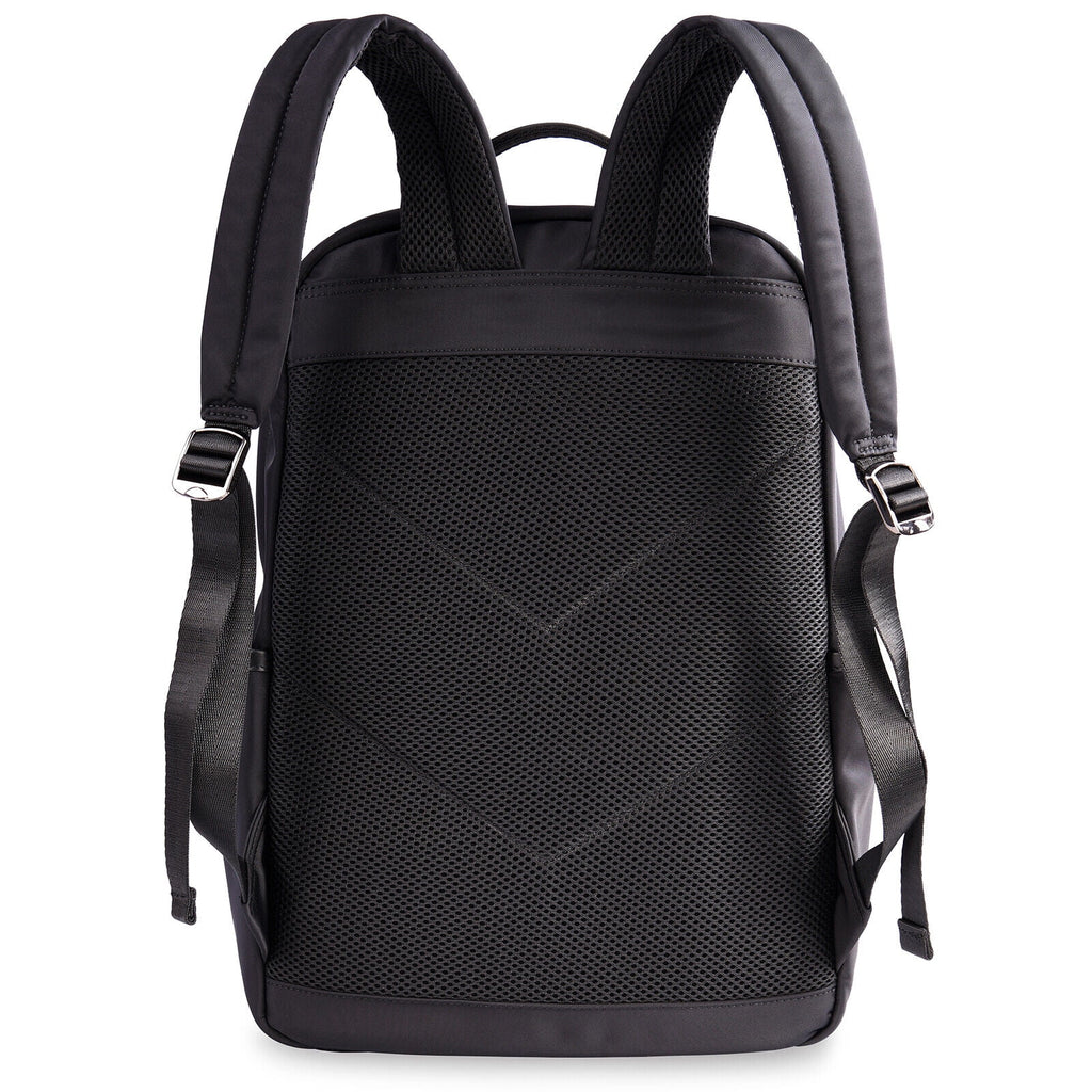 Aokur Unisex Expandable Travel Backpack, 17.3" Laptop Backpack with USB Charger Port, 50L Hiking Backpack with Shoes Compartment, Dry Wet Pocket, TSA Friendly Flight Approved Daypack Black