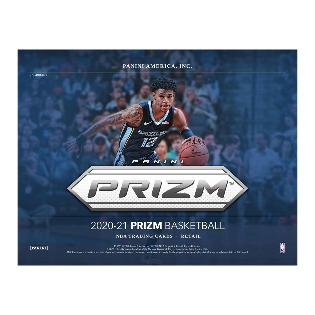 2020-21 Panini Prizm Basketball Trading Cards Retail Box