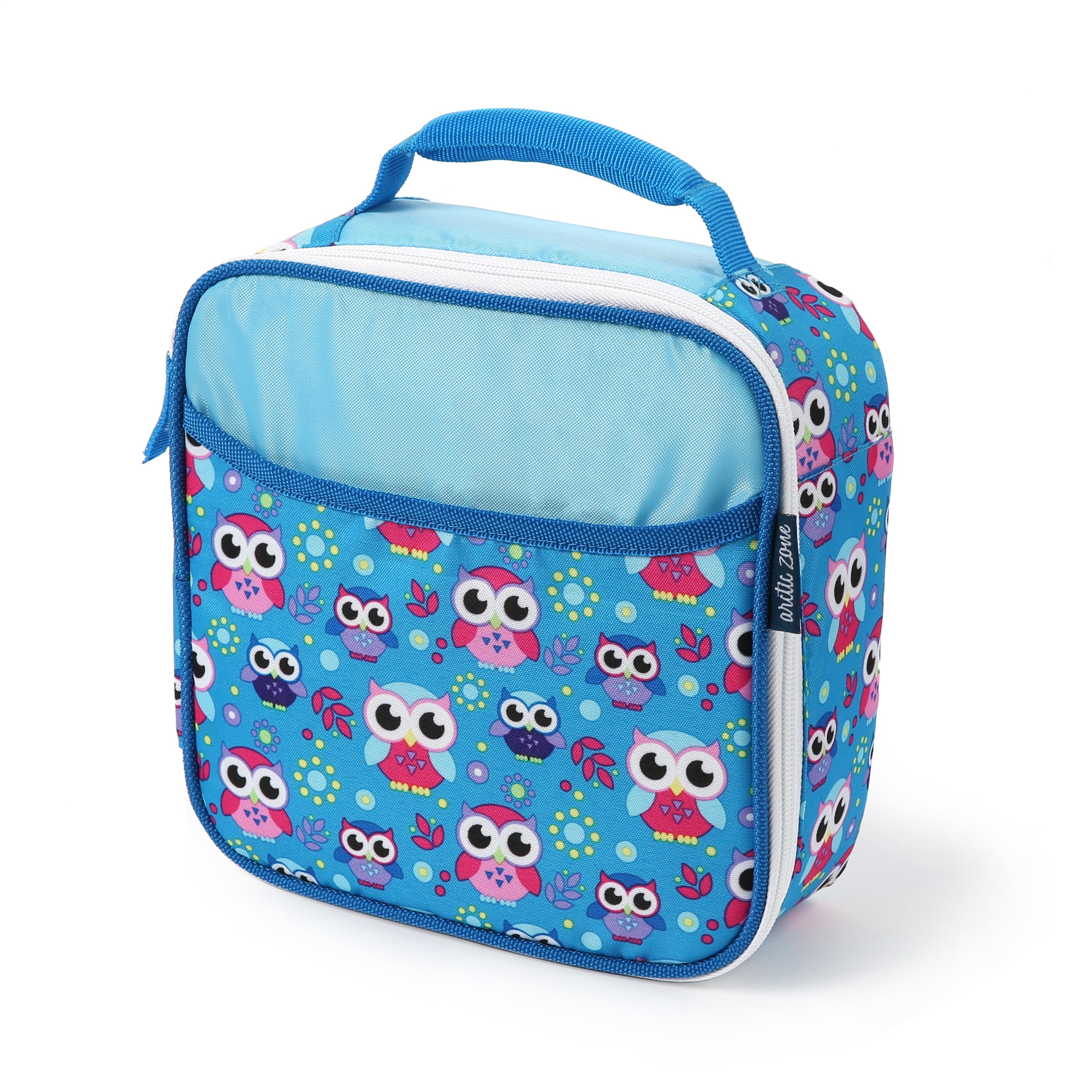 Arctic Zone Upright Reusable Lunch Box Combo with Accessories, Unicorn