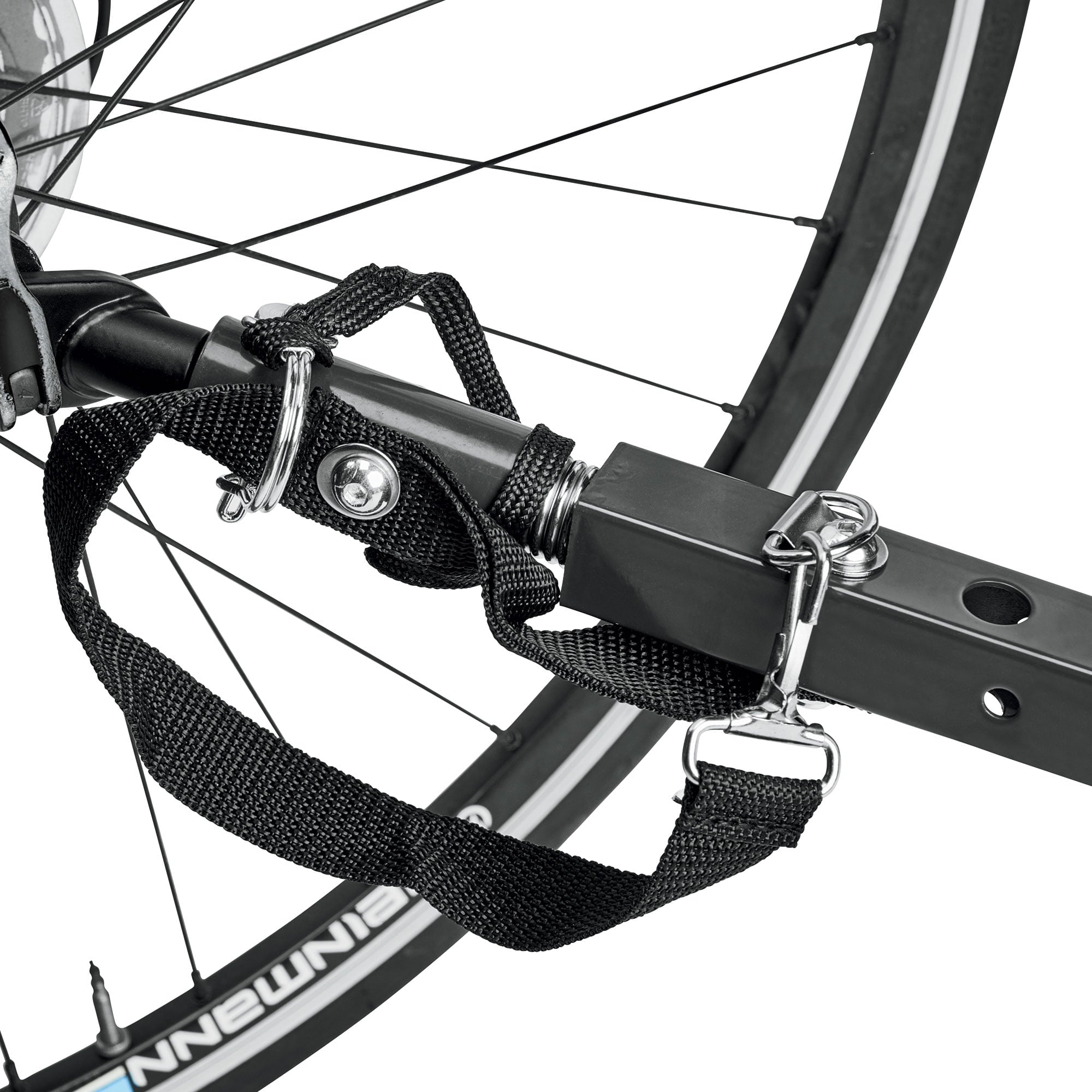 Allen Sports Deluxe Bicycle Trailer for 2-Children up to 50 lbs each, model T2 color Red, max capacity 100 lbs