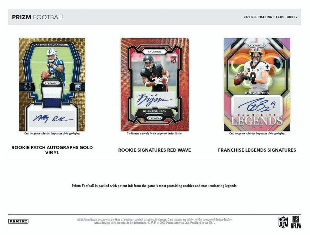 2023 Panini Prizm Football Hobby Box