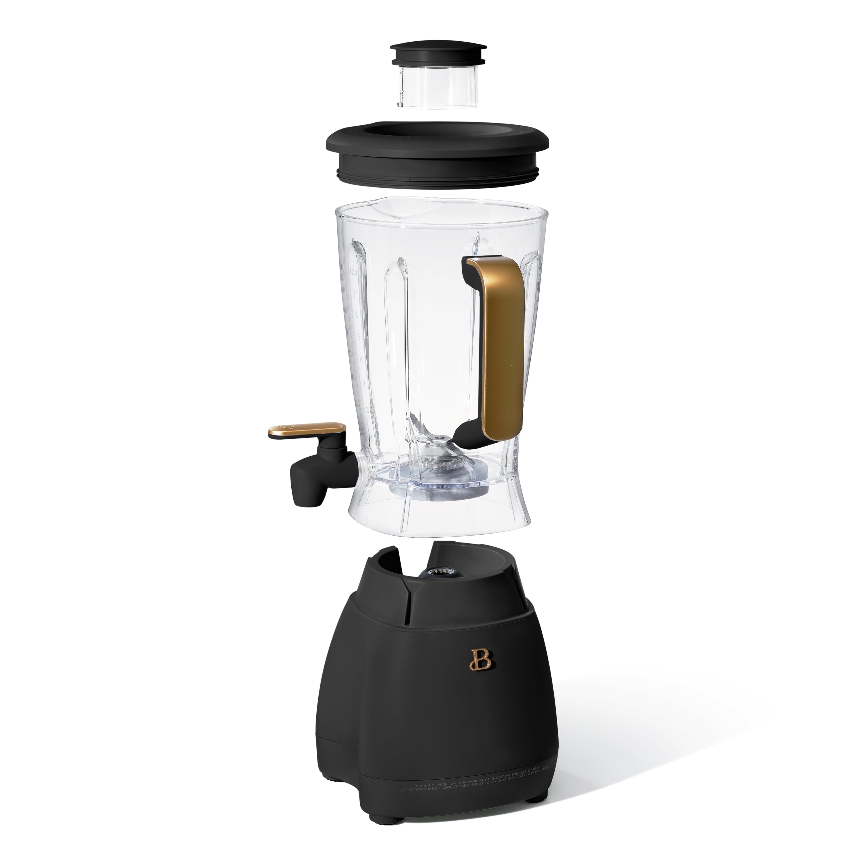 Beautiful Slush Crush 60 oz 4-Speed Frozen Drink Maker, White Icing by Drew Barrymore