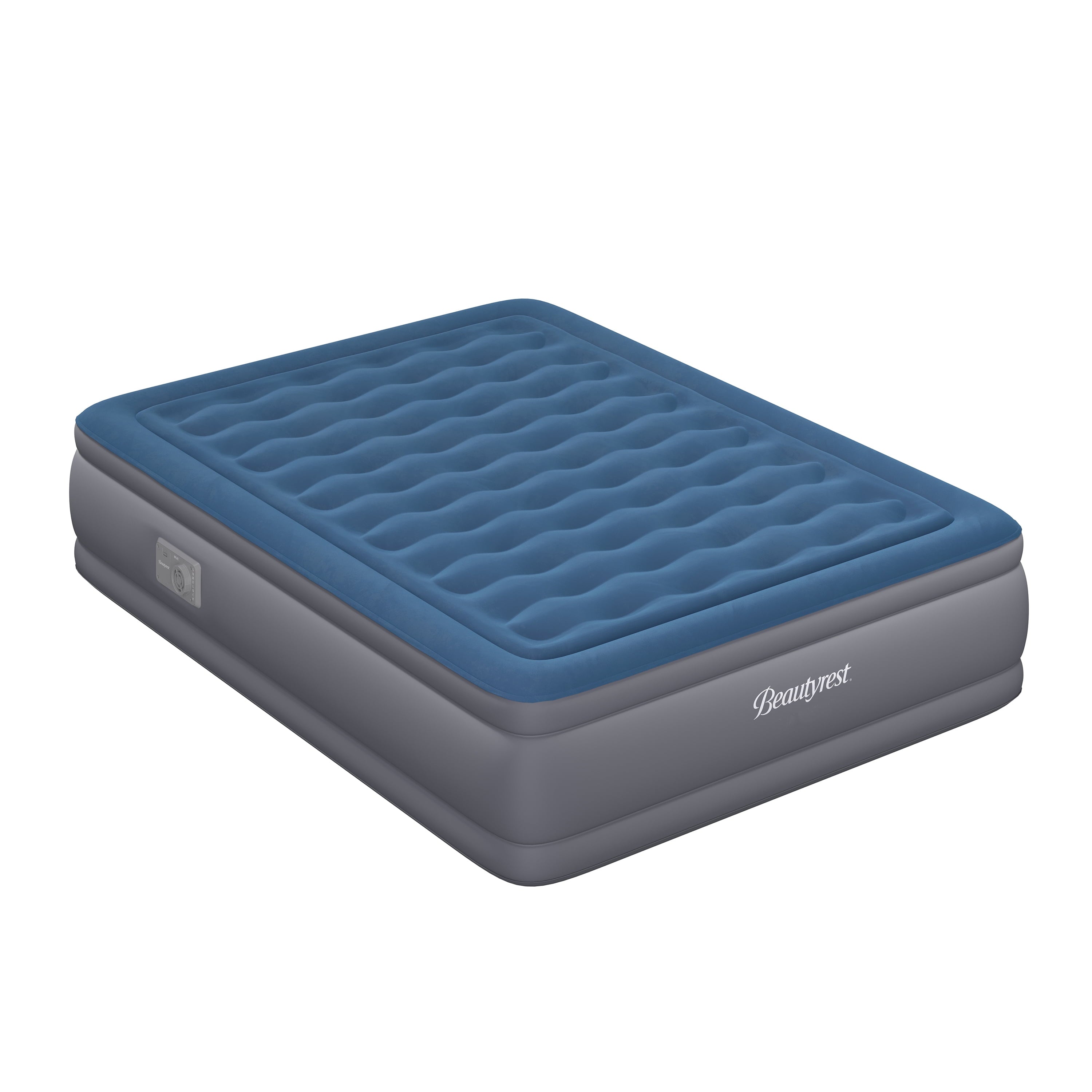 Beautyrest Extraordinaire 18" Queen Inflatable Blow up Air Bed Mattress with Built-in Pump